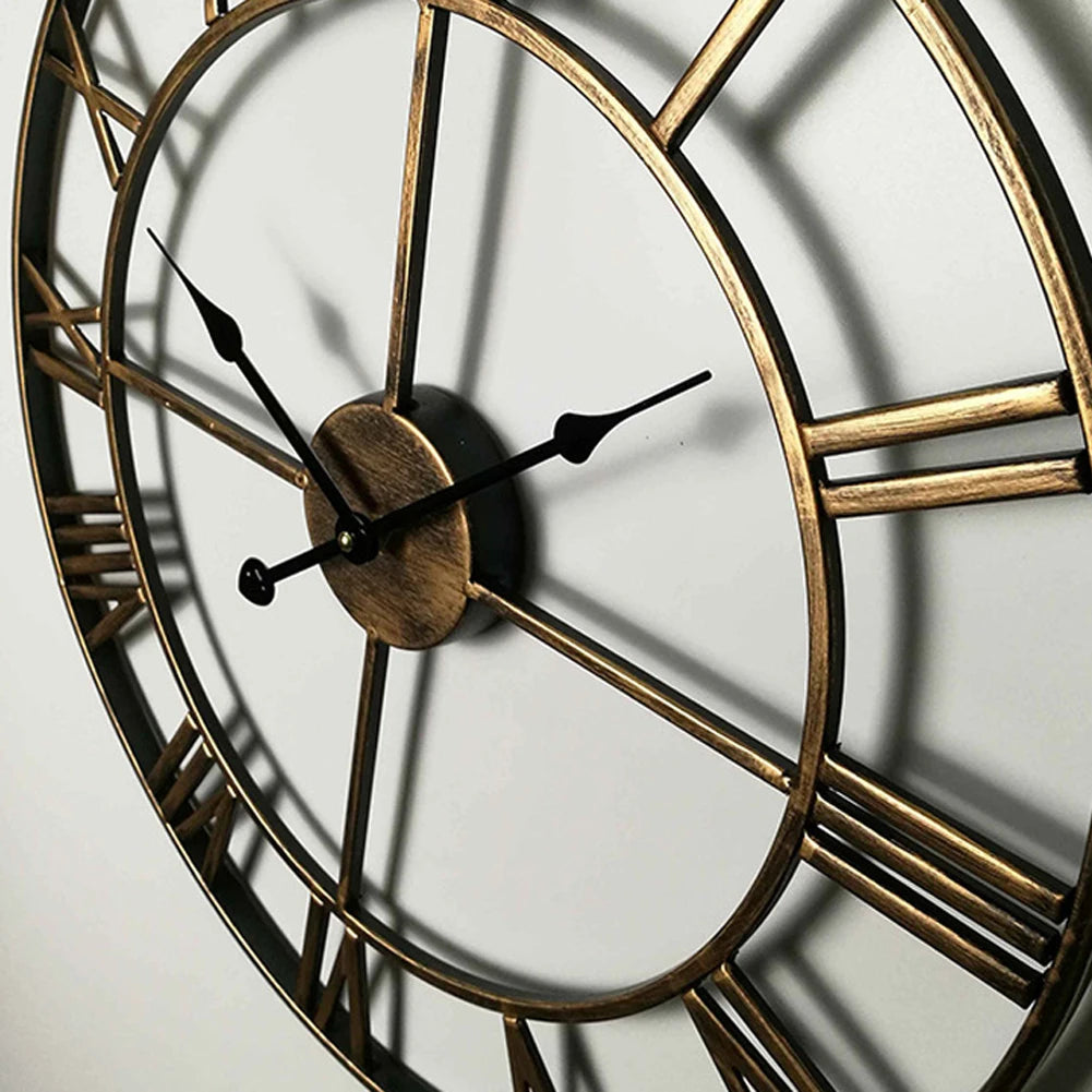 Antique Wall Clock - Modern 3D Large Wall Clock