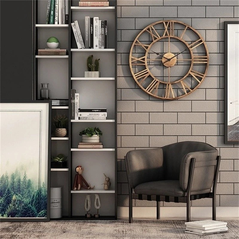 Antique Wall Clock - Modern 3D Large Wall Clock
