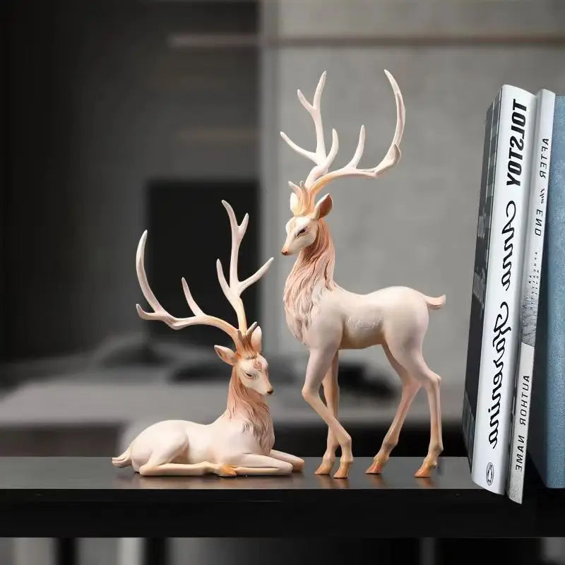 Resin Deer Ornament