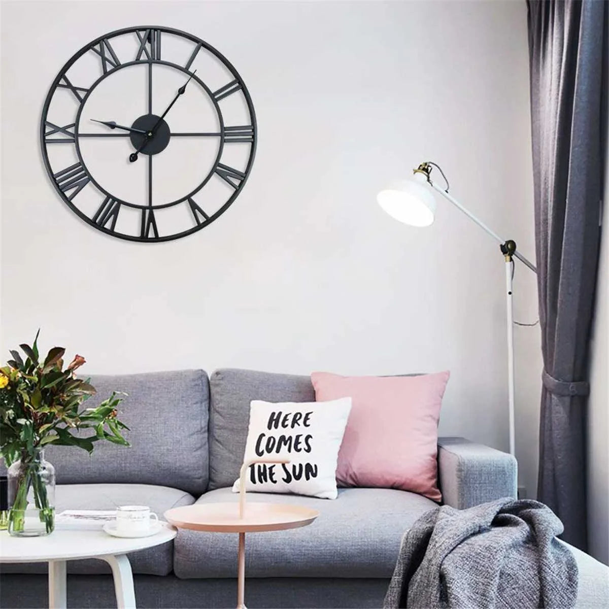 Antique Wall Clock - Modern 3D Large Wall Clock