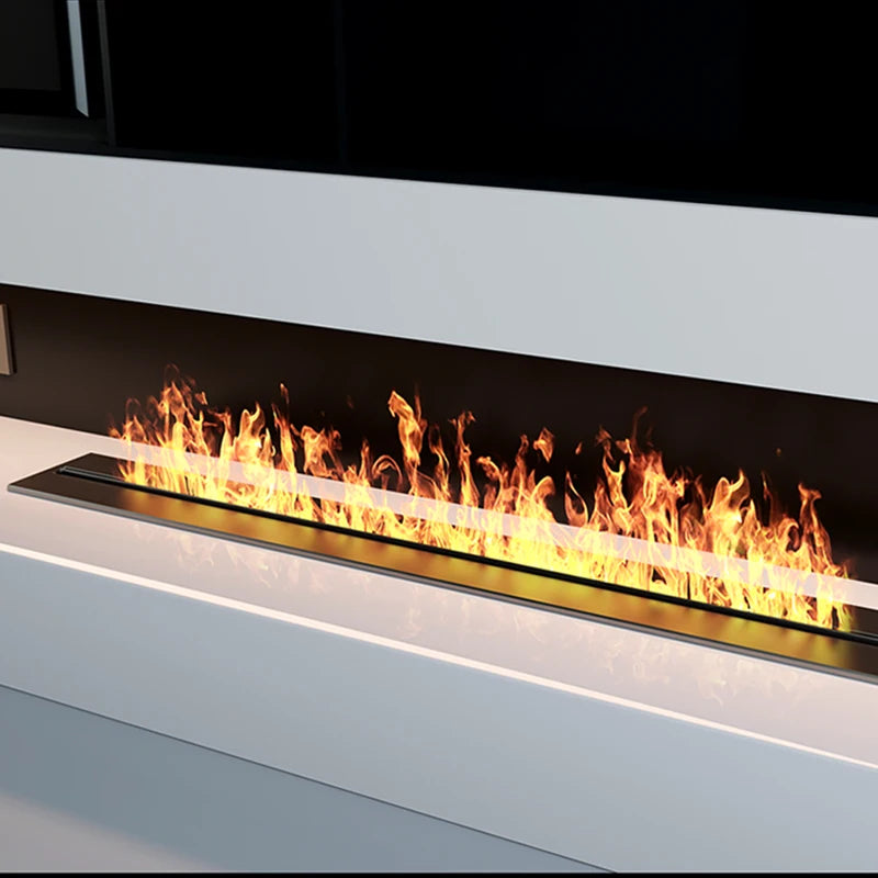 Smart Vapor Water Steam Electric Fireplace 3D Multicolor Flame