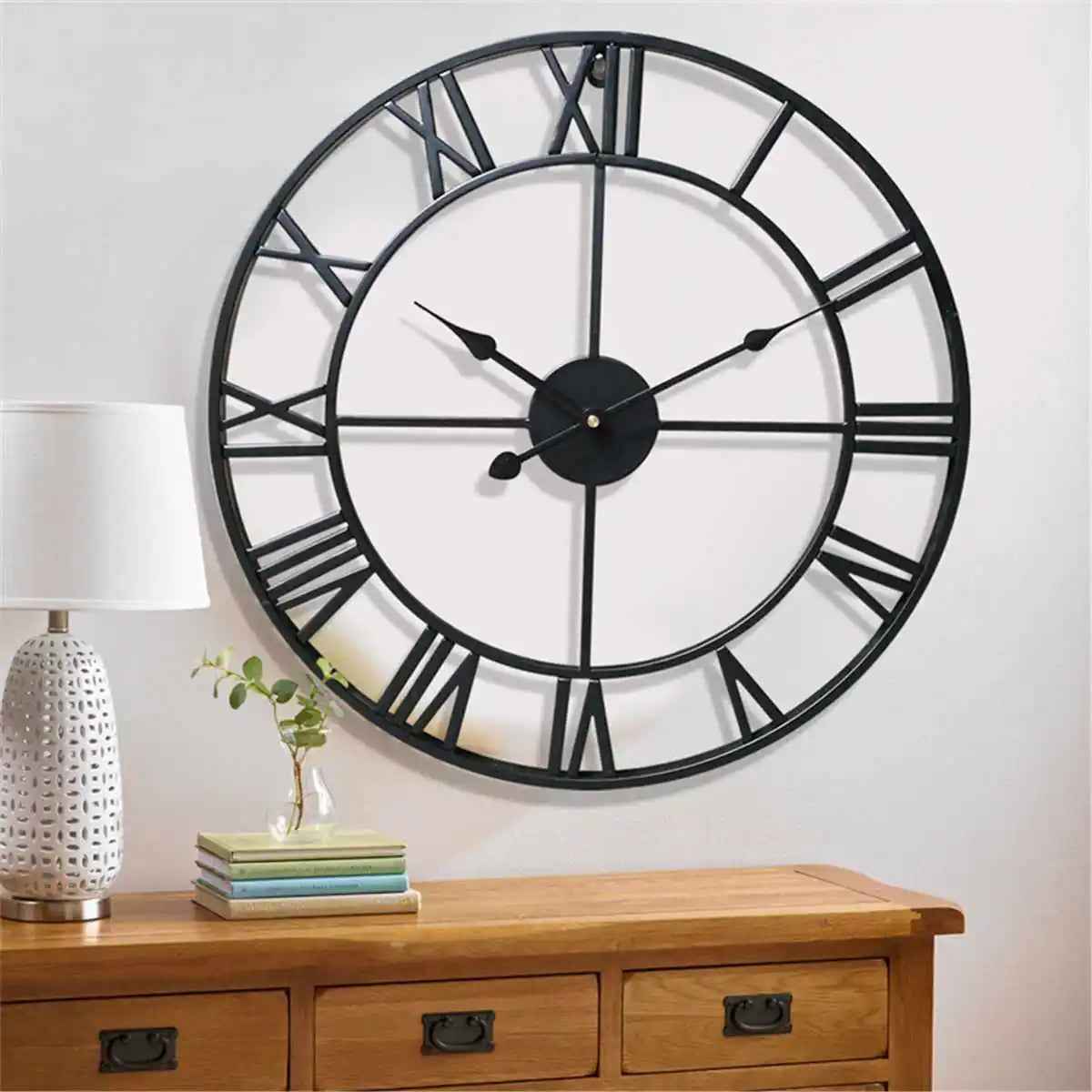 Antique Wall Clock - Modern 3D Large Wall Clock
