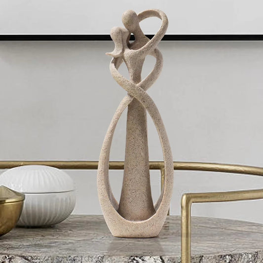 Embracing Couple Sculpture – Symbol of Eternal Love