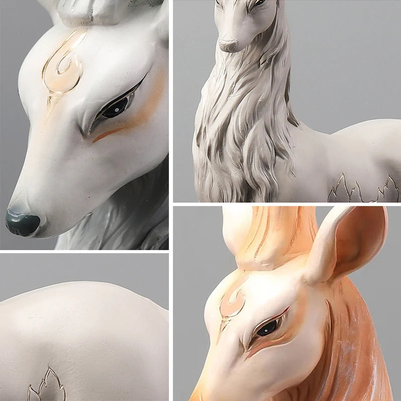 Resin Deer Ornament