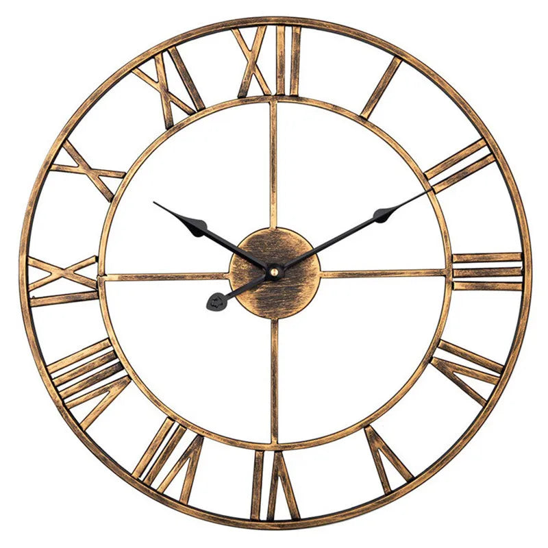 Antique Wall Clock - Modern 3D Large Wall Clock