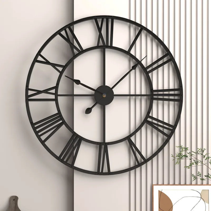 Antique Wall Clock - Modern 3D Large Wall Clock