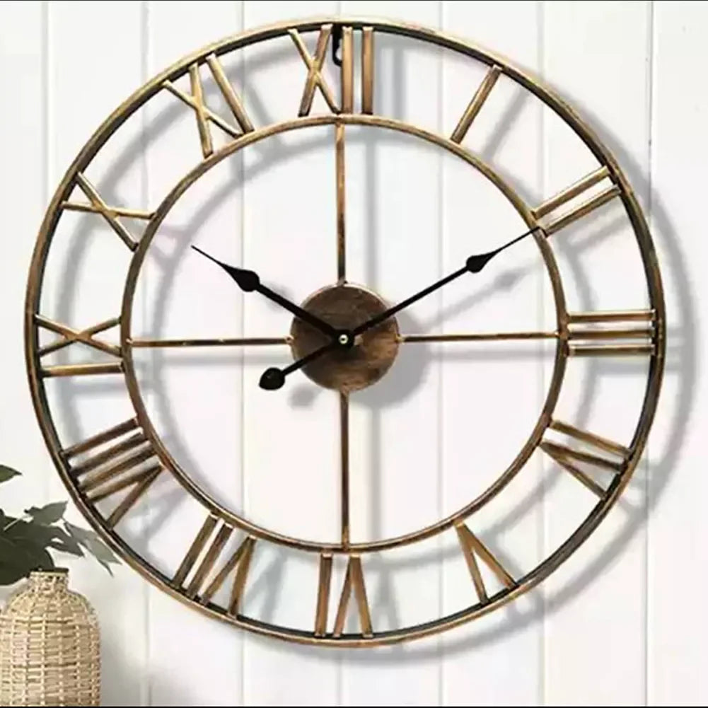 Antique Wall Clock - Modern 3D Large Wall Clock