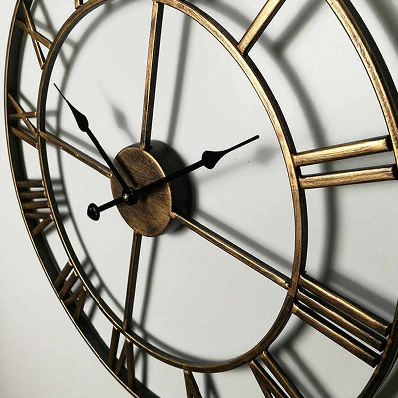 Antique Wall Clock  - Modern 3D Large Wall Clock