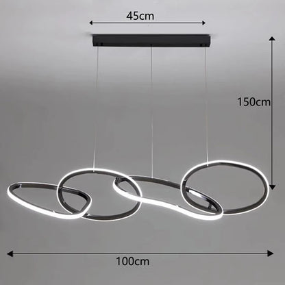 Modern home decor led lights pendant light lamps for living room Chandeliers for dining room hanging light indoor lighting