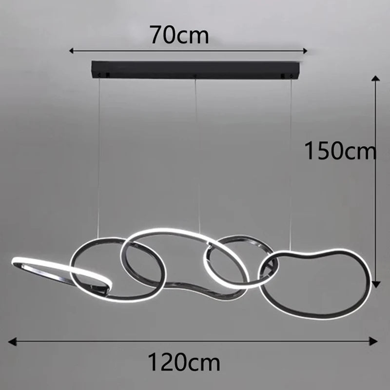 Modern home decor led lights pendant light lamps for living room Chandeliers for dining room hanging light indoor lighting