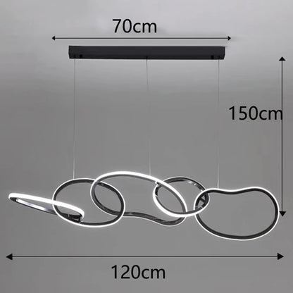 Modern home decor led lights pendant light lamps for living room Chandeliers for dining room hanging light indoor lighting