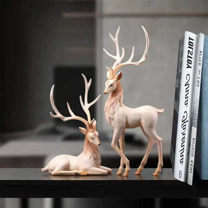 Resin Deer Ornament
