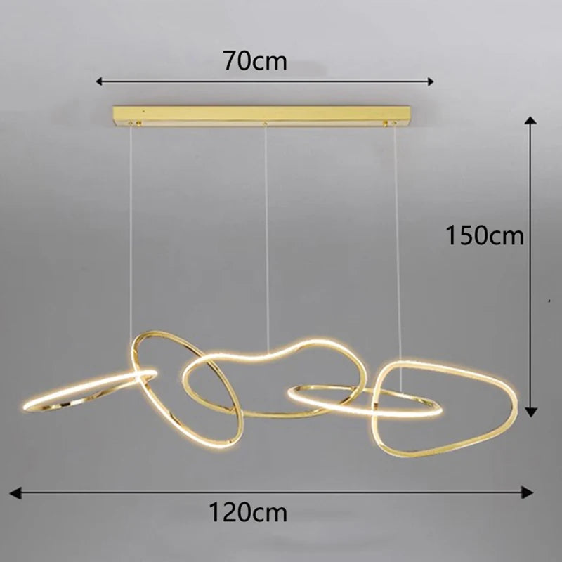 Modern home decor led lights pendant light lamps for living room Chandeliers for dining room hanging light indoor lighting