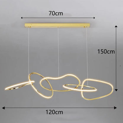 Modern home decor led lights pendant light lamps for living room Chandeliers for dining room hanging light indoor lighting