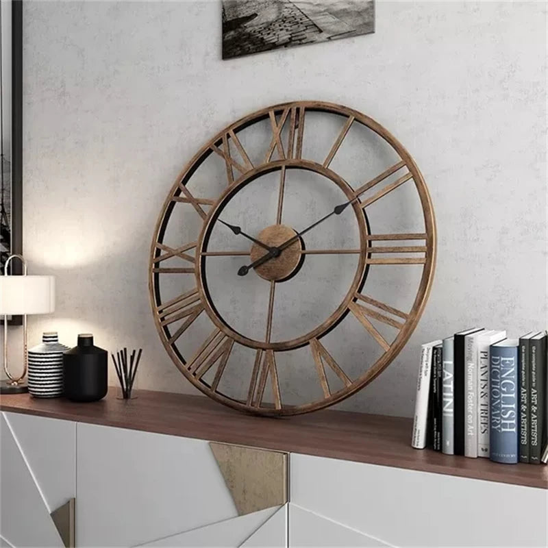 Antique Wall Clock  - Modern 3D Large Wall Clock