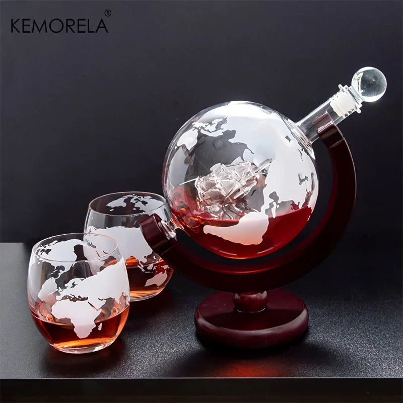 Creative Globe Decanter Set