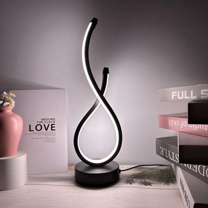 Creative Spiral LED Night Light 3 Colors