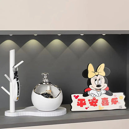 Luxury Entrance lway Key Holder Storage Organizer Living Room Bear Decorative Accories Lightweight High End oe Cabinet