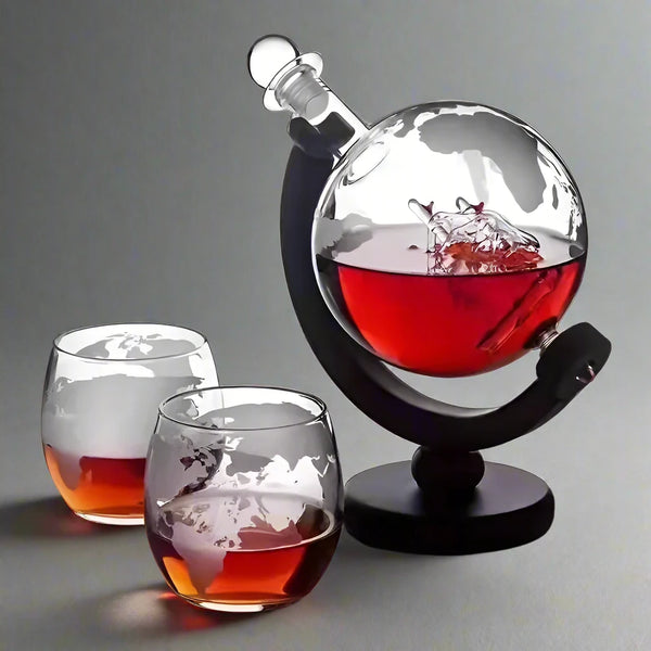 Creative Globe Decanter Set