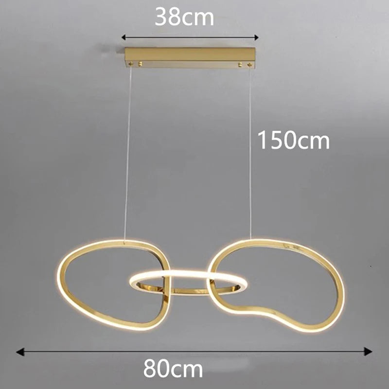 Modern home decor led lights pendant light lamps for living room Chandeliers for dining room hanging light indoor lighting