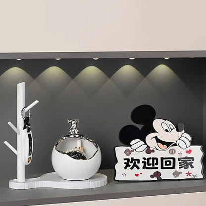 Luxury Entrance lway Key Holder Storage Organizer Living Room Bear Decorative Accories Lightweight High End oe Cabinet