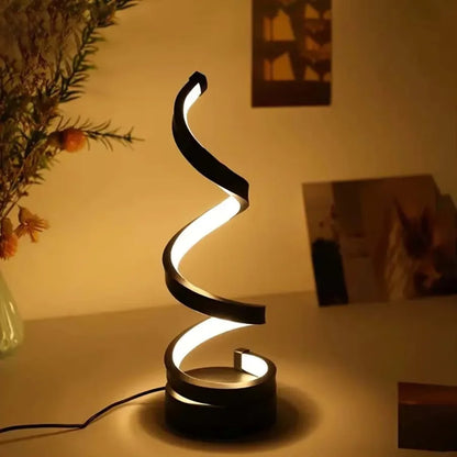 Creative Spiral LED Night Light 3 Colors