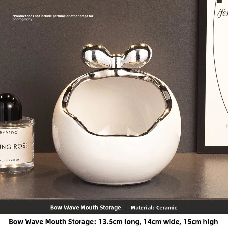 Luxury Entrance lway Key Holder Storage Organizer Living Room Bear Decorative Accories Lightweight High End oe Cabinet