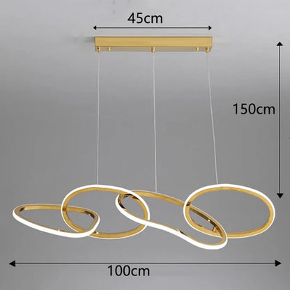 Modern home decor led lights pendant light lamps for living room Chandeliers for dining room hanging light indoor lighting
