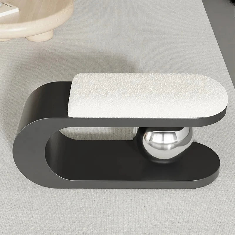 Nordic Luxury Entryway Bench Modern Living Room Shoe Changing Stool Designer Bedroom Bench Wooden Sofa Bench Home Furniture