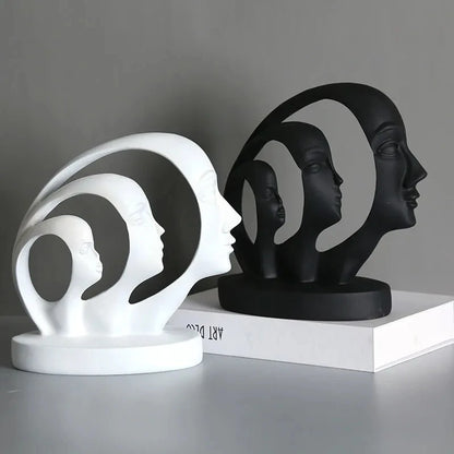 Statue Abstract Resin Desktop