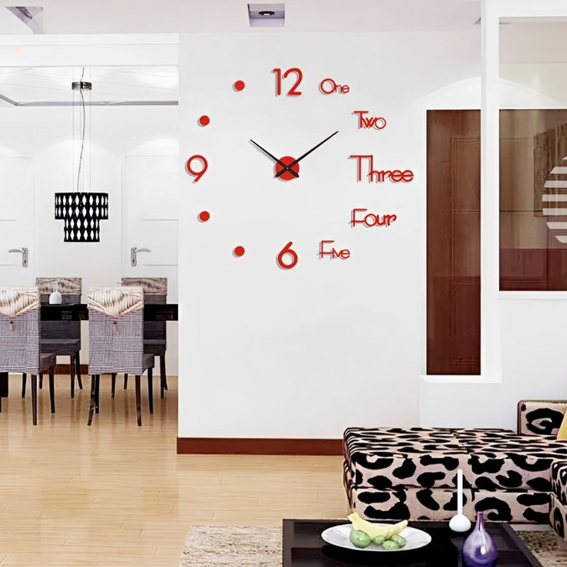 Wall-Clock-Soundless-3D-red